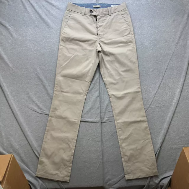 GUSTIN BUTTON FLY Chino Pants 31x34 Beige button fly Straight Leg ...