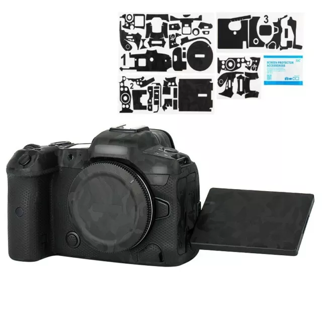 KIWIFOTOS Anti-Scratch 3M Camera Body Film Skin Cover Protector for Canon EOS R5