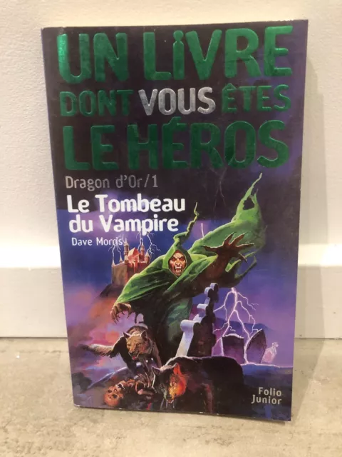 🎅 LDVELH Le tombeau du vampire , très bon état Dave Morris 🎅