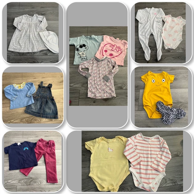 Pacchetto vestiti bambine 18-24 mesi.          (e224)