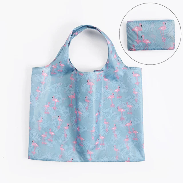 1 Stück Umweltfreundliche Tasche Polyester 2-in-1 Faltbare Einkaufstasche Wieder
