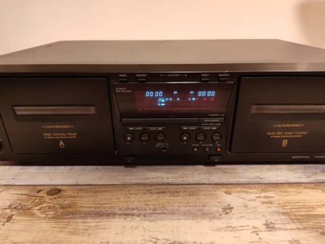 Teac W-1200-B Nero (Legacy Line) - Lettore Audio cassette doppio