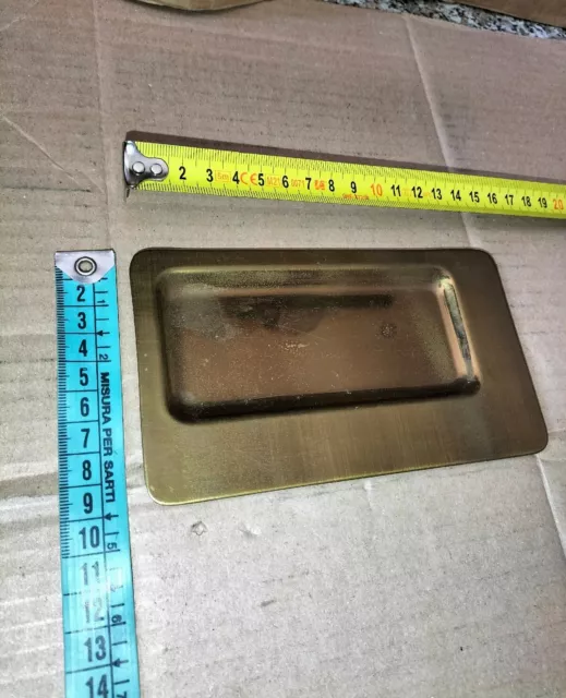 Piccolo Souvenir in Ottone Porta Biglietti Da Visita Svuota Tasche Rendi Resto