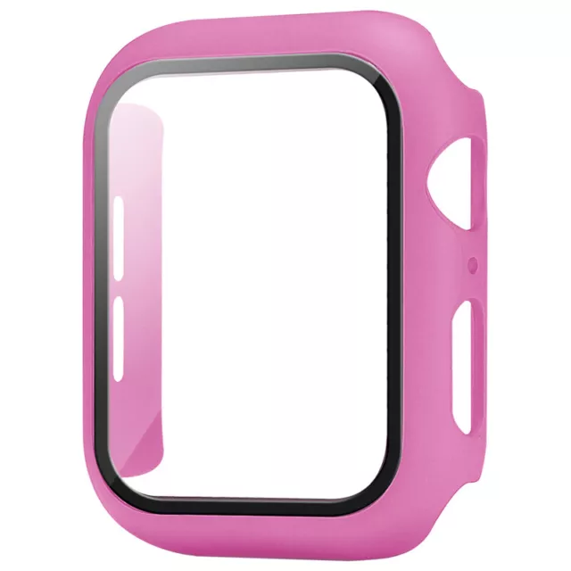 Case für Apple Watch Series 1-8 | 38 44 45 49mm Schutzhülle Glas 360-Grad Cover