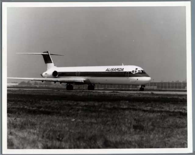 Alisarda Md-80 Original Manufacturers Photo Mcdonnell Douglas Italy Airline
