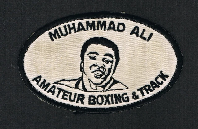 TRÈS RARE 1977 Muhammad Ali Boxing & Track Invitational Patch Boxer ...