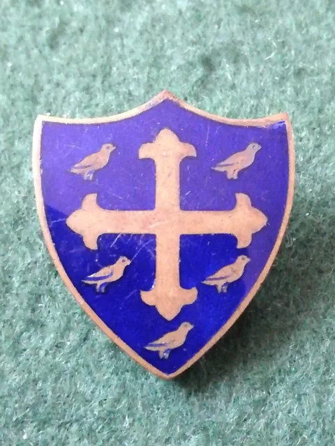 Old School / University / Cathedral Enamel Badge.