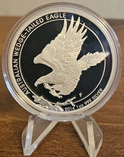 2014 Australian Wedge Tailed Eagle Proof 1oz Silver .999 Coin