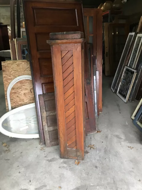 MAR Antique Oak Newell post monster 61.5 x 12 x 12.5