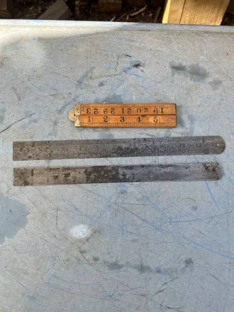 Vintage Rabone Rulers