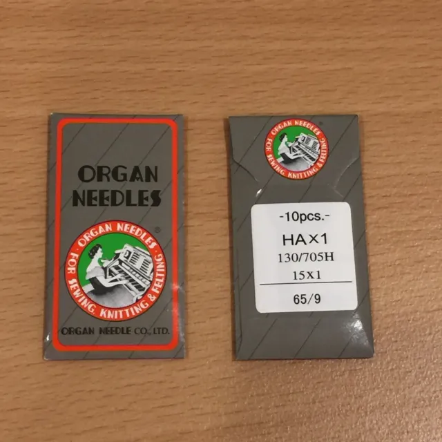 Organ Universal Sewing Machine Needles 65/9 - 10 Pcs