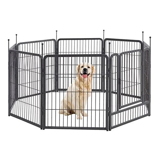 Dog Playpens 8/16 Panels Dog Pen Outdoor Indoor Dog Fence Exercise Pen 32