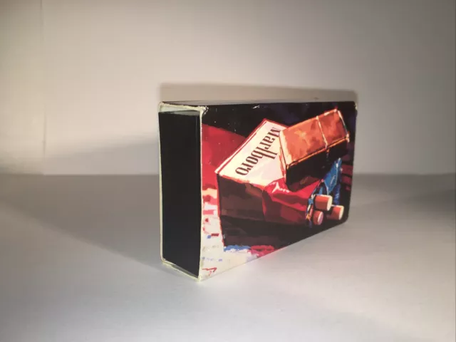 Zippo Lighter - Marlboro - Brass Gold Dust Finish 2003 ORIGINAL BOX COMPLETE