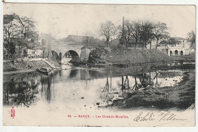 NANCY - Meurthe & Moselle - CPA 54 - Les Grands moulins - vue 2