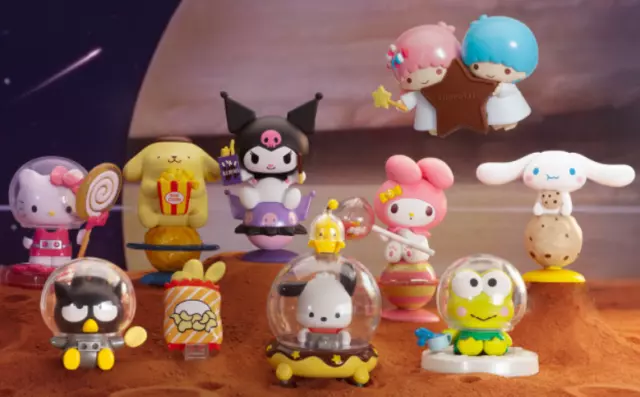 Sanrio Characters Modellino scatola cieca confermata TOPTOY Snack Planet Series