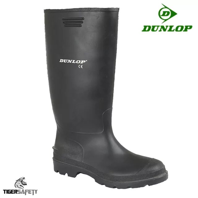 Dunlop Pricemastor Quality Waterproof Rubber Wellington Boots Wellies Rainboot