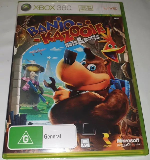 Banjo-Kazooie: Nuts & Bolts (Microsoft Xbox 360, 2008) - European