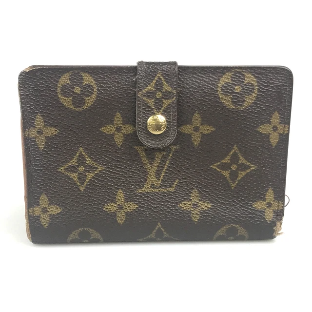 LOUIS VUITTON WALLET M61663 PORTE MONNAIE Billet Viennois Mi0979 Authent