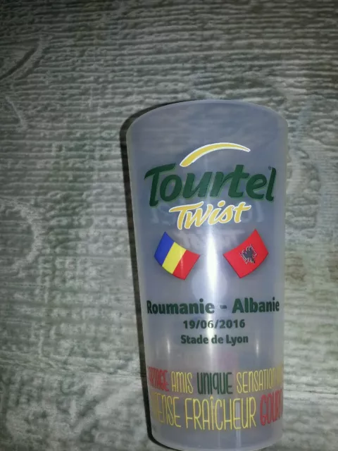 Sammler Becher Cups #25 Rumänien Albanien Romania Albania UEFA EURO 2016