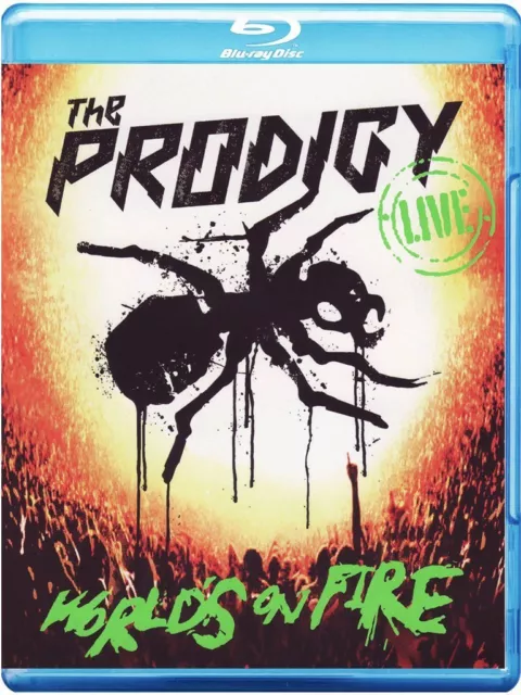 F6 BRAND NEW SEALED The Prodigy - Worlds on Fire (Blu Ray + CD, 2011)