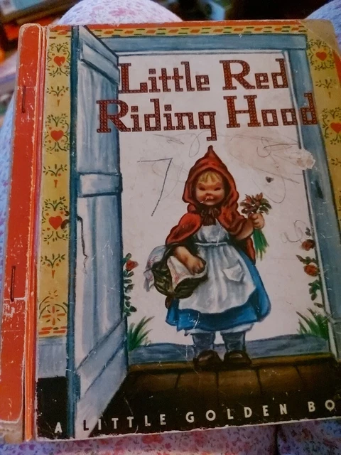 LITTLE RED RIDING HOOD Little Golden Book Golden Press Sydney $13.95 ...