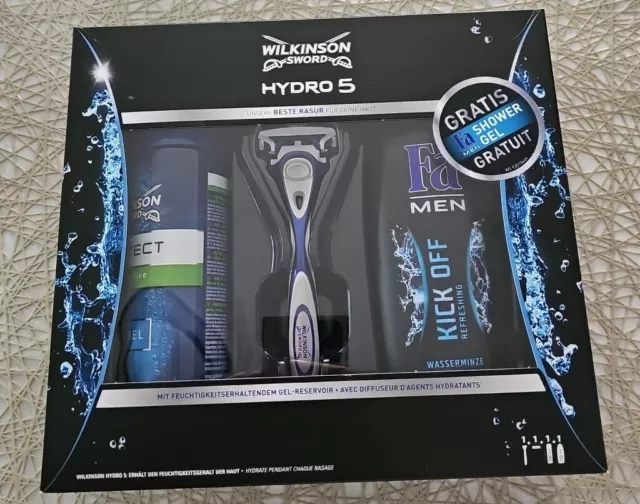 Wilkinson Sword Hydro 5 Geschenkset for Men Neu Originalverpackt