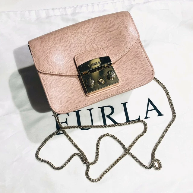 Furla rose on sale gold bag
