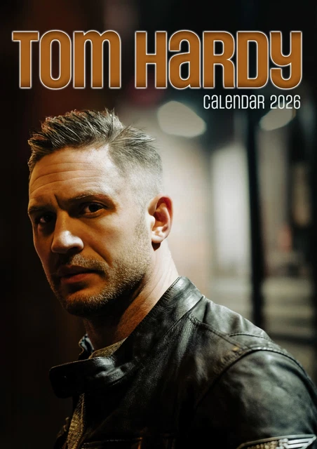 TOM HARDY 2026 Calendar 13 45 PicClick UK Tom Hardy 2026