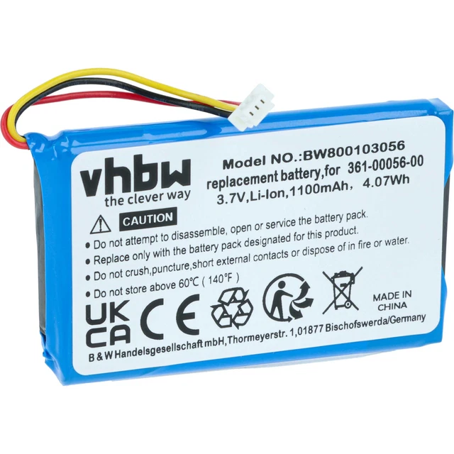 Batterie VHBW Li-ion 700mAh Pour Compteur Sigma Rox 11 – Remplacement Neuf