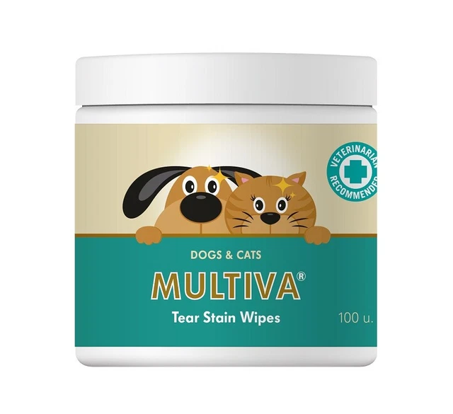 Vetnova Multiva® Tear Stain Wipes