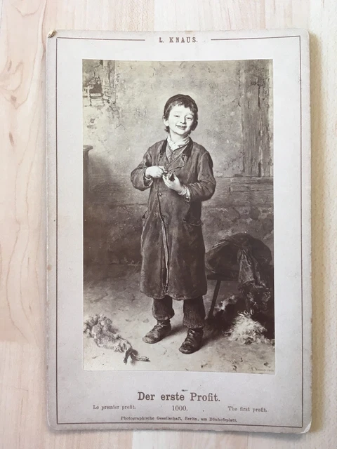 Fotografie Photographische Gesellschaft Berlin, Ludwig Knaus, Der erste Profit