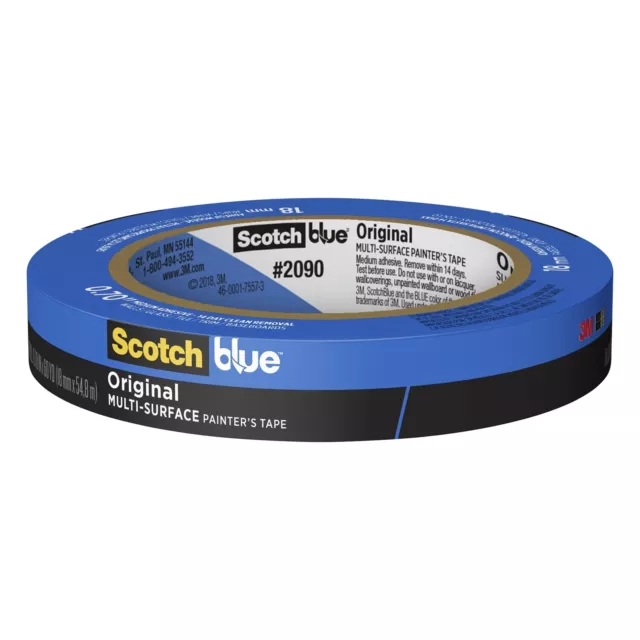 ScotchBlue 18mm x 55m Original Multi-Surface Painter’s Masking Tape