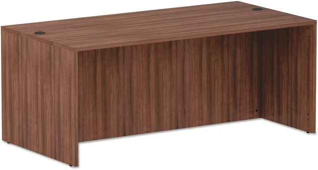 Alera Valencia Series Credenza Shell, 70.88w x 23.63d x 29.5h, Modern Walnut