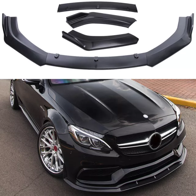 Front Spoiler Lippe Stoßstange für Mercedes C Klasse S205 14-18