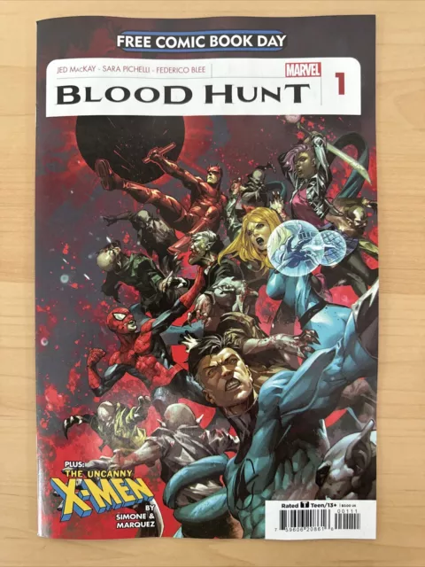 Free Comic Book Day 2024 Fcbd 2024 Blood Hunt X-Men #1