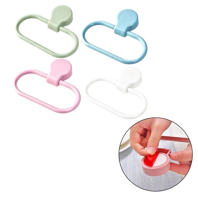 Soporte para anillo de toallas moderno y elegante instalación rápida y sencilla