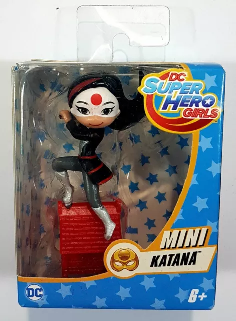 Mini figurine Mattel® DC SUPER HERO GIRLS KATANA™ 7 cm/3" Neuf ! CIB