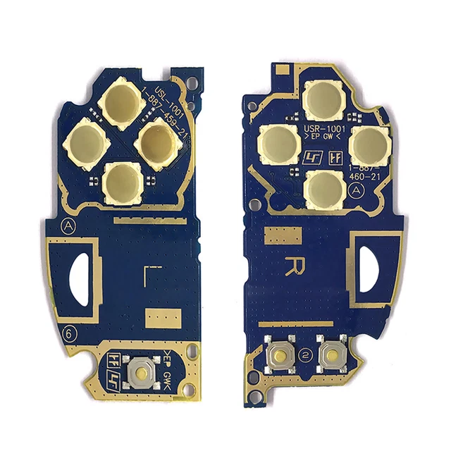 Blue R Button Assembly L / R Button Circuit Logic Board Repair Part for PlayStation Vita 2000 ...