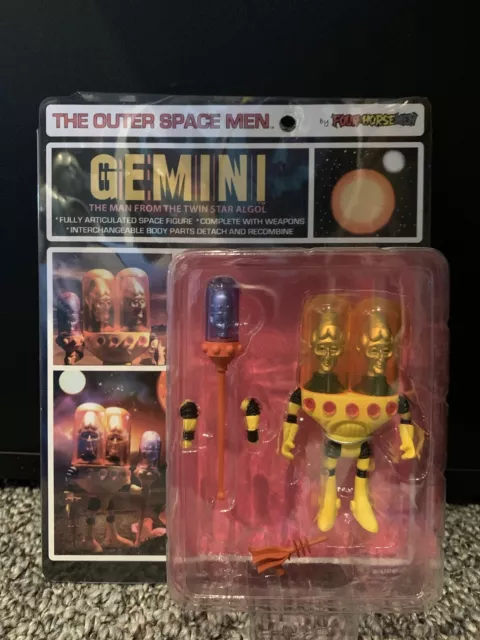 Four Horsemen Outer Space Men Gemini Figure MOC Colorforms Brand new MINT