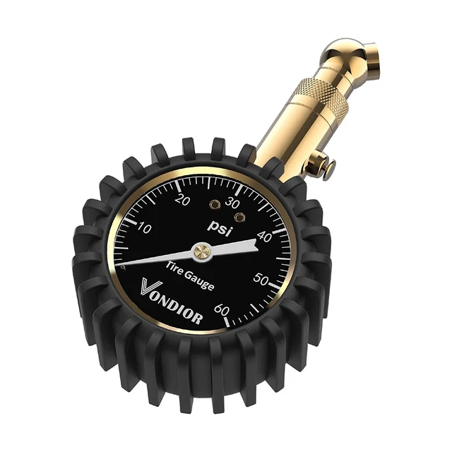 Tire Pressure Gauge - (0-60 PSI) Heavy Duty
