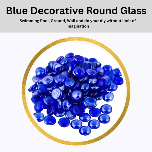 Decorative Glass PEBBLES Stones Beads Vase Nuggets Wedding Decoration Home