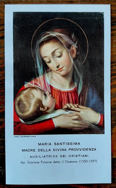 SANTINO MARIA SANTISSIMA Madre Della Divina Provvidenza EUR 5,99