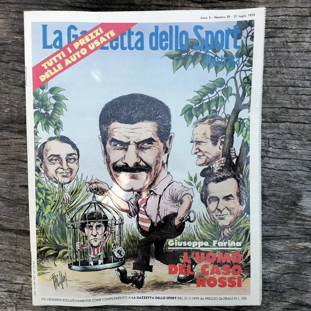 Gazzetta Dello Sport Illustrata 22-1979 - Paolo Rossi, Tourist Trophy, Lucio Dalla