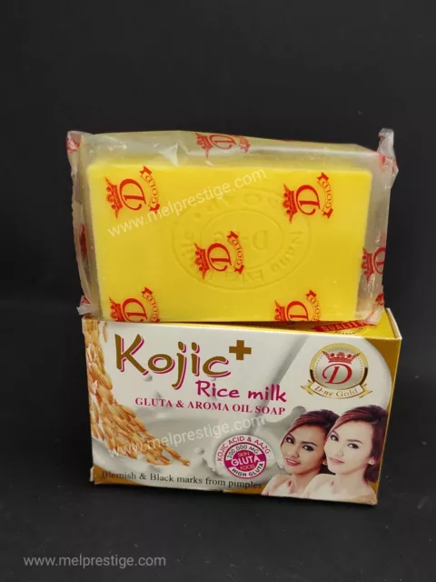 Savon KOJIC+ GLUTA & AROMA OIL au lait de riz