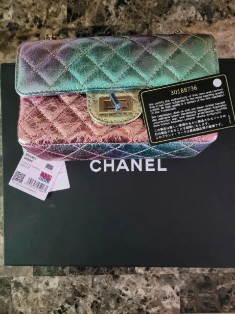 CHANEL 2.55 RAINBOW Reissue Mini Bag from 20A Metiers d'Art Collection NWT  $6,900.00 - PicClick