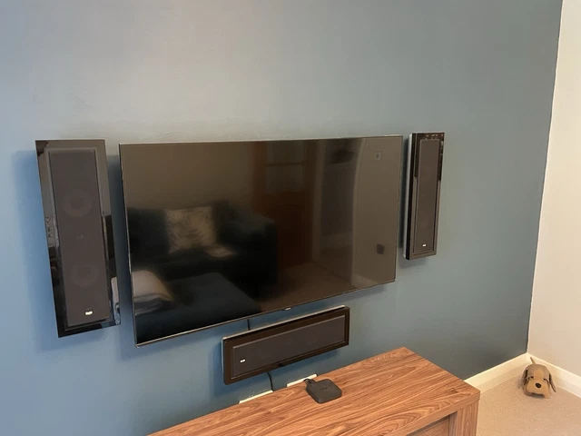 BOWER & WILKINS Surround Speakers And Sub Woofer With Yamaha AV ...
