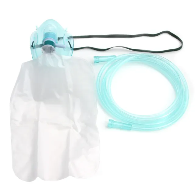 Adult Size Non Rebreather Oxygen Mask - Pack of 2