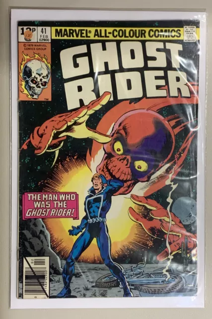 Ghost Rider #41 - Marvel Comics - 1980(multi buy postage discount)