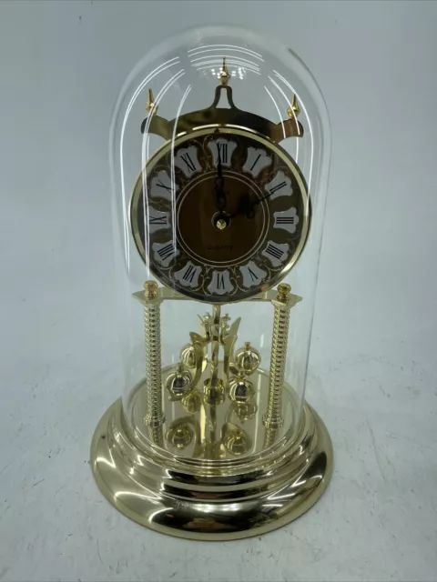 Vintage ELGIN Quartz Anniversary Clock w/Roman Numerals (circa 1980s)