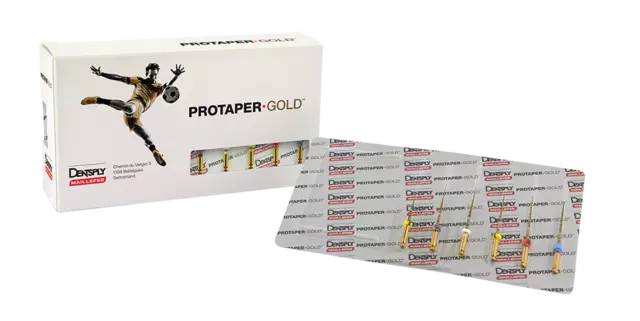 Dentsply ProTaper Gold Rotary 6 limes/paquets 25 mm F1, F2, F3, S1, S2,... 3